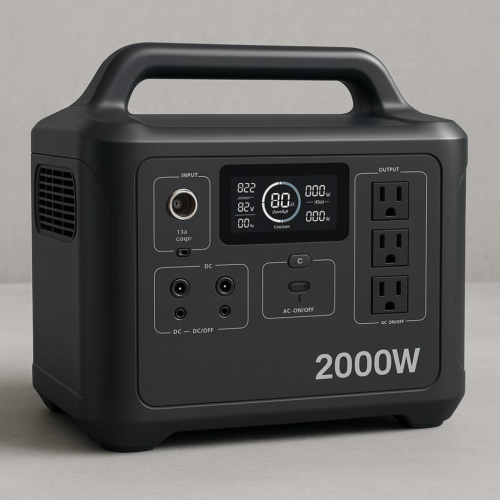 How 2000W Power Stations Become A Life Saver