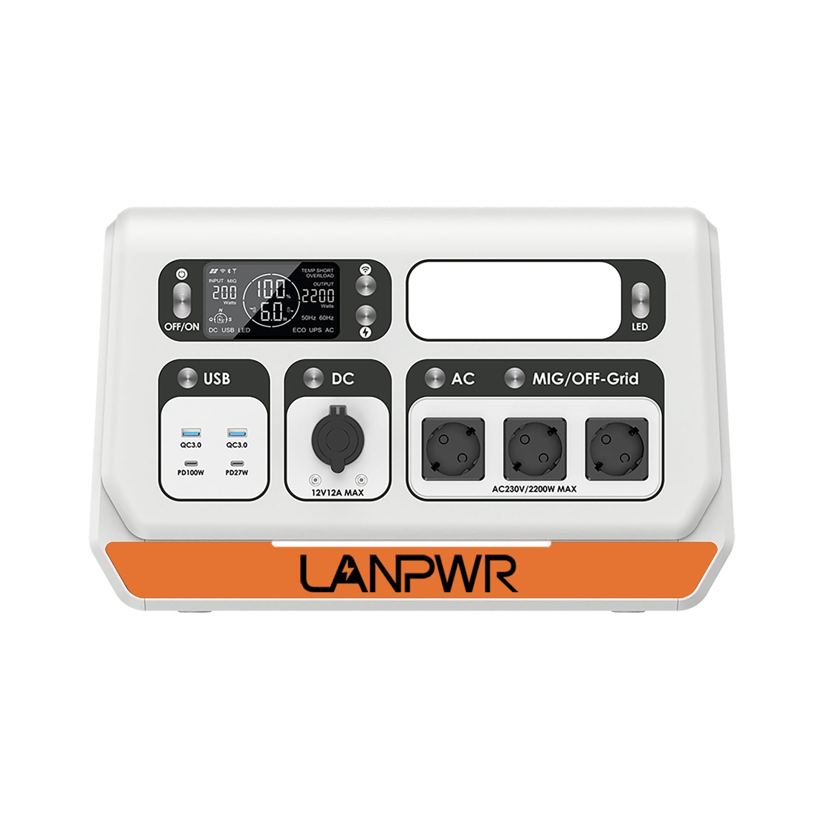 LANPWR All-in-one Balcony Solar System