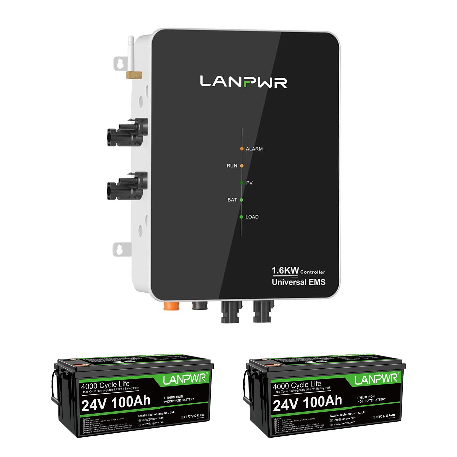 LANPWR Smart Solar Universal EMS Controller - Upgrading Balcony Microinverter System